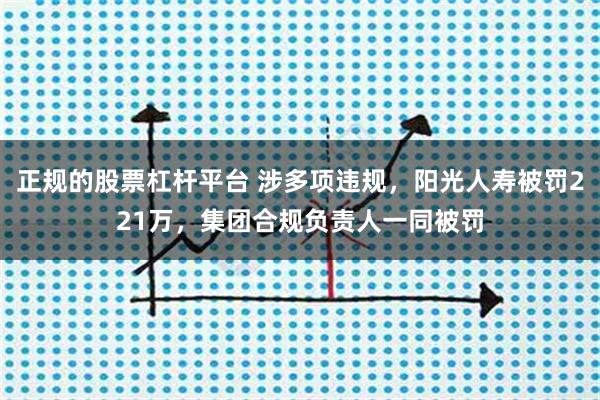 正规的股票杠杆平台 涉多项违规，阳光人寿被罚221万，集团合规负责人一同被罚